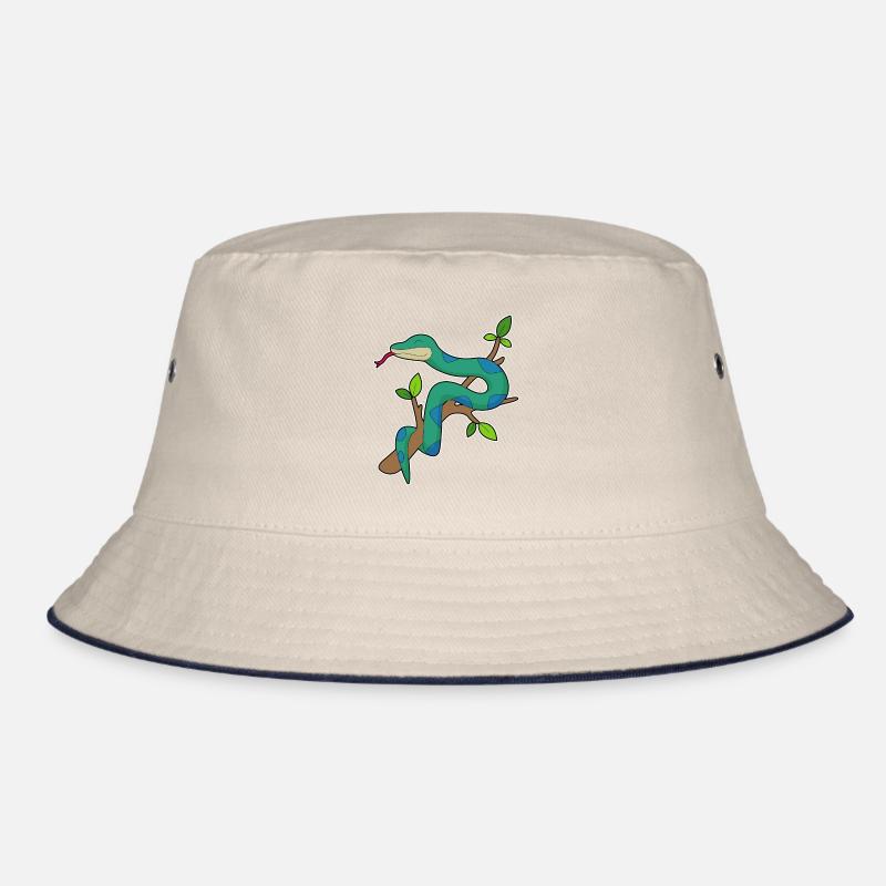 Schlange Ast Bucket Hat