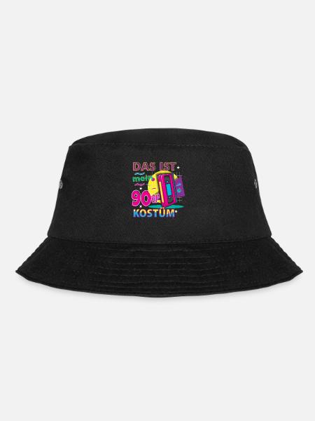Das ist mein 90er Kostüm - Bucket Hat - Schwarz