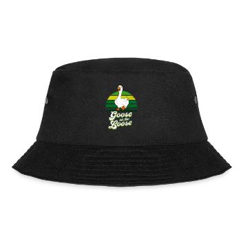 Funny Goose Bird Memes - Bucket Hat - black - Front - Lela (165cm)