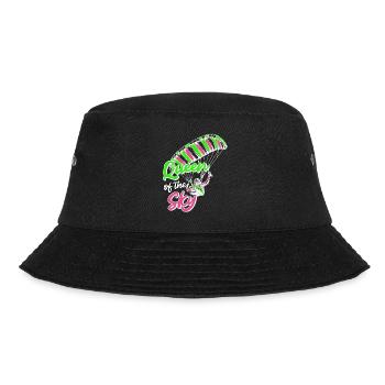Paragliding Women Queen of the Sky - Bucket Hat - black - Front - Lela (165cm)