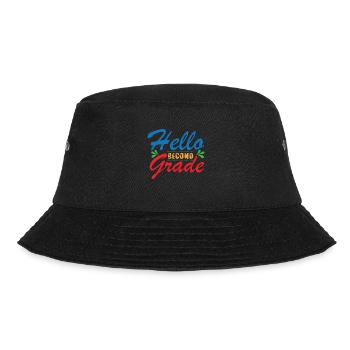 Zweite Klasse Rainbow Girls Jungen Lehrerteam 2. - Bucket Hat - Schwarz - Vorne - Lela (165cm)