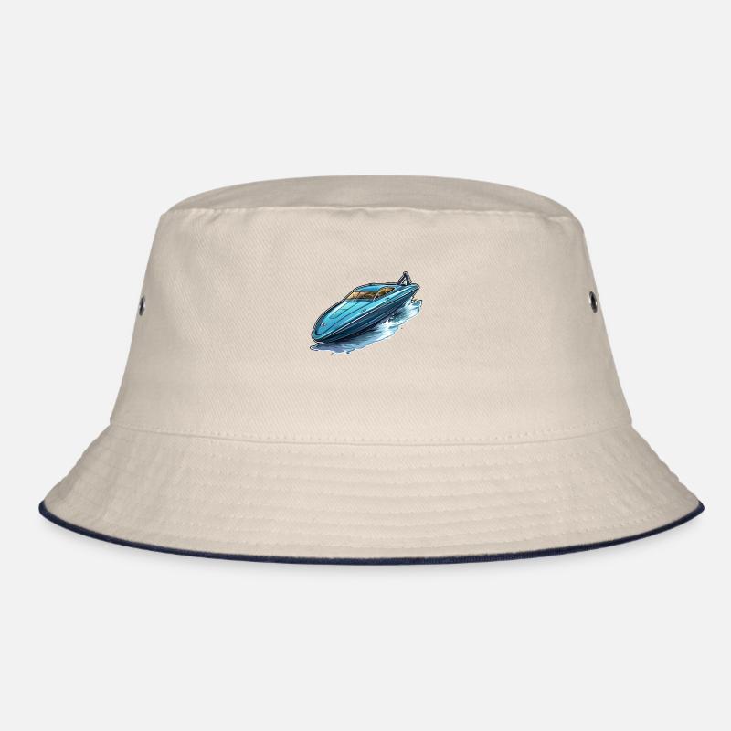 Motorboot Schnellboot Bucket Hat