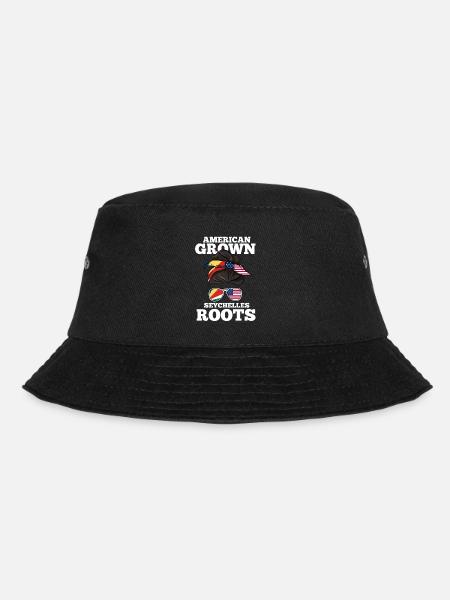 Seychellen - Bucket Hat - Schwarz