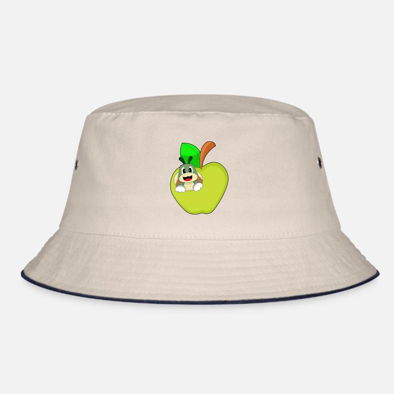 Raupe Apfel  Bucket Hat