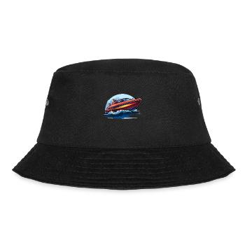 Motorboat - Bucket Hat - black - Front - Lela (165cm)