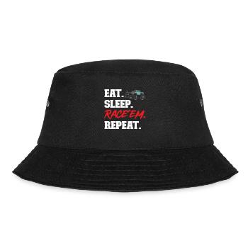 RC Car Ferngesteuertes Auto - Bucket Hat - Schwarz - Vorne - Lela (165cm)