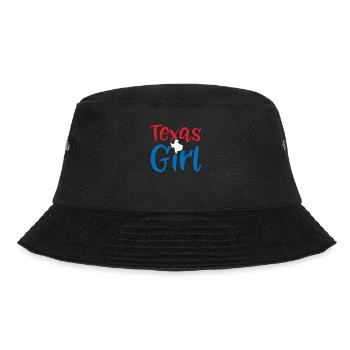 Texas mädchen - Bucket Hat - Schwarz - Vorne - Lela (165cm)