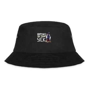 Gruseliger Halloween-horror-seuchendoktor - Bucket Hat - Schwarz - Vorne - Lela (165cm)