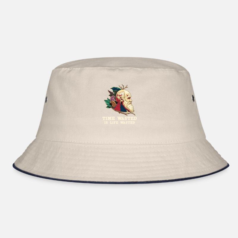 Charles Darwin Atheistic Atheism Bucket Hat