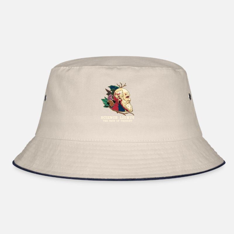 Charles Darwin Atheistic Atheism Bucket Hat