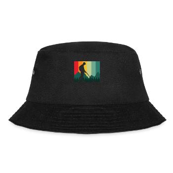 Metal Detector Treasure Hunt Detectorist - Bucket Hat - black - Front - Lela (165cm)