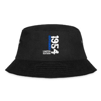 1954 September Limited Edition 69th Birthday Deco - Bucket Hat - black - Front - Lela (165cm)
