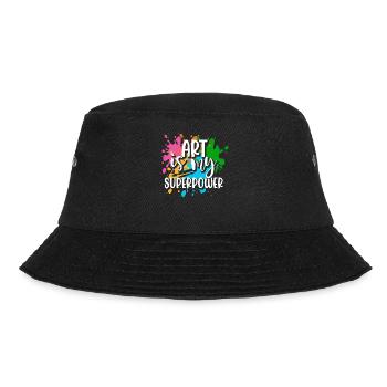 Artist - Bucket Hat - black - Front - Lela (165cm)
