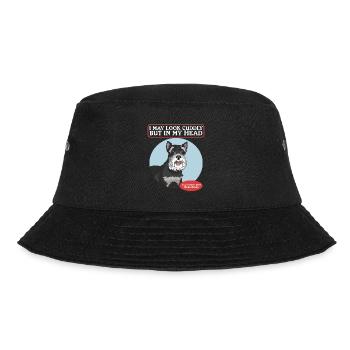 Schnauzer miniature propriétaire Schnauzer chien cadeau - Bob - noir - Devant - Lela (165cm)