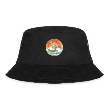ABA Therapy Progress Is Not Linear - Bucket Hat - black - Front - Lela (165cm)