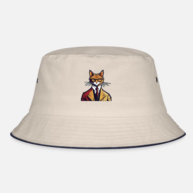 Cat Shirt Cat Gift Idea Putty Bucket Hat