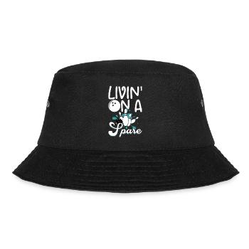 Bowling - Bucket Hat - Schwarz - Vorne - Lela (165cm)