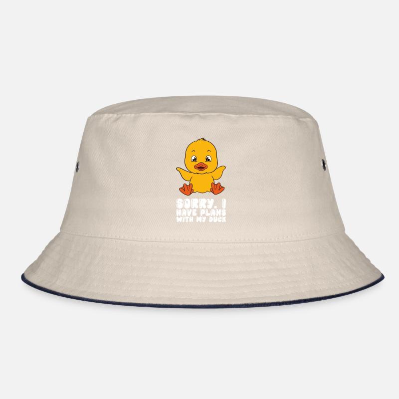 Funny ducks Cute duck Bucket Hat