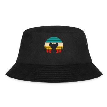 Koala - Bucket Hat - Schwarz - Vorne - Lela (165cm)