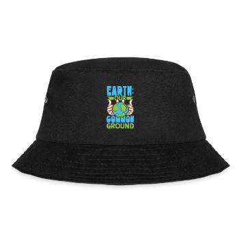 Climate Change Environment Earth Day Planet - Bucket Hat - black - Front - Lela (165cm)