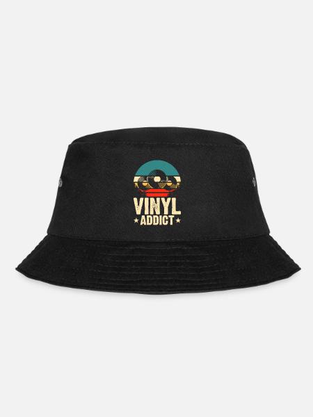 Accro au vinyle - Bob - noir