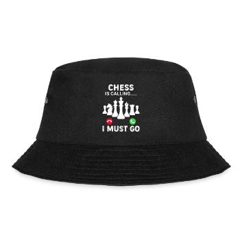 Funny Chess Strategy Games Chess Players Chess - Bucket Hat - black - Front - Lela (165cm)