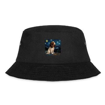 Chavalier King Charles Spaniel Van Gogh étoilé - Bob - noir - Devant - Lela (165cm)