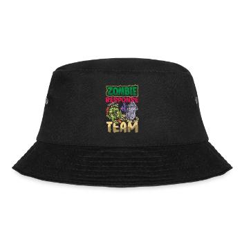 Zombie Lover Cosume for Funny Halloween - Bucket Hat - Schwarz - Vorne - Lela (165cm)