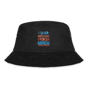 My Kid's Teacher - Bucket Hat - Schwarz - Vorne - Lela (165cm)