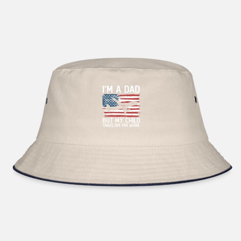 Flugbegleiter Papa Stewardess Flugbegleiter Bucket Hat