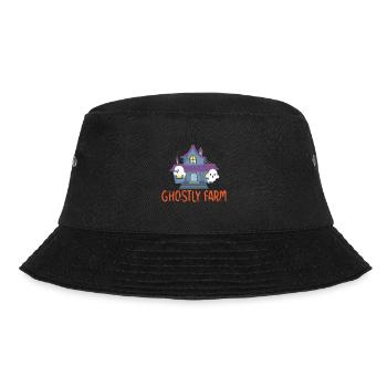 Realtor Charm Ghost Farm Realtor Halloween - Bucket Hat - black - Front - Lela (165cm)