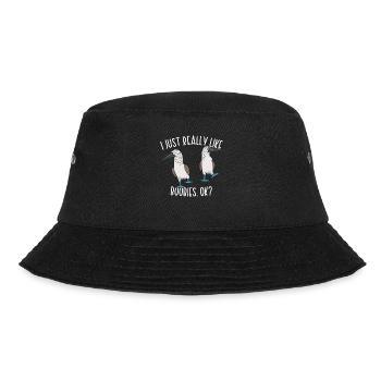 Blue-footed Booby Seabird Blue-footed Booby Seabird - Bucket Hat - black - Front - Lela (165cm)