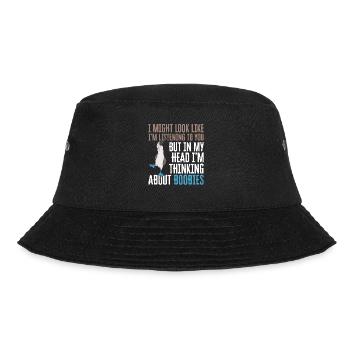 Blue-footed Booby Seabird Blue-footed Booby Seabird - Bucket Hat - black - Front - Lela (165cm)