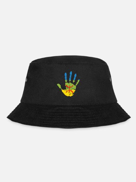 AMAZIGH BERBERE KABYLE Z AMAZIGH - Bob - noir