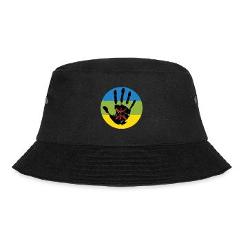 AMAZIGH BERBER KABYLE Z AMAZIGH - Bucket Hat - Schwarz - Vorne - Lela (165cm)