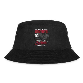 Satan Make America Satanic Again Occult - Bucket Hat - Schwarz - Vorne - Lela (165cm)