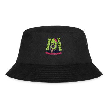 Eiscreme-liebhaber Lustiges Eis Ich Liebe - Bucket Hat - Schwarz - Vorne - Lela (165cm)