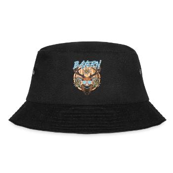 Bayernfahne Weiß Blau Traditionell - Bucket Hat - Schwarz - Vorne - Lela (165cm)