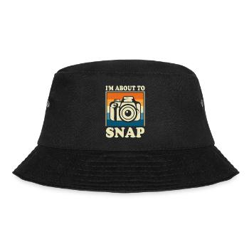 Fotograf - Bucket Hat - Schwarz - Vorne - Lela (165cm)