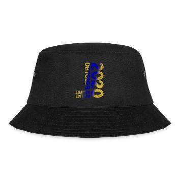 2020 Oktober Limited Edition 3. Geburtstag Deko - Bucket Hat - Schwarz - Vorne - Lela (165cm)