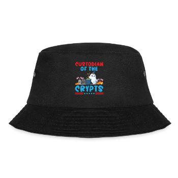 Caretaker of the Crypt School Caretaker Hallowe - Bucket Hat - black - Front - Lela (165cm)