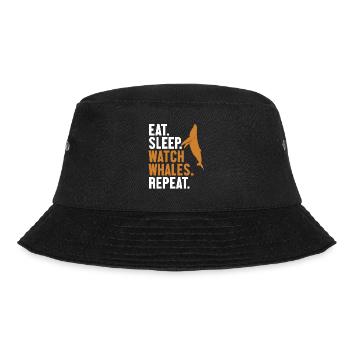 Eat Sleep Watch Baleines Repeat Cetacea Watcher - Bob - noir - Devant - Lela (165cm)