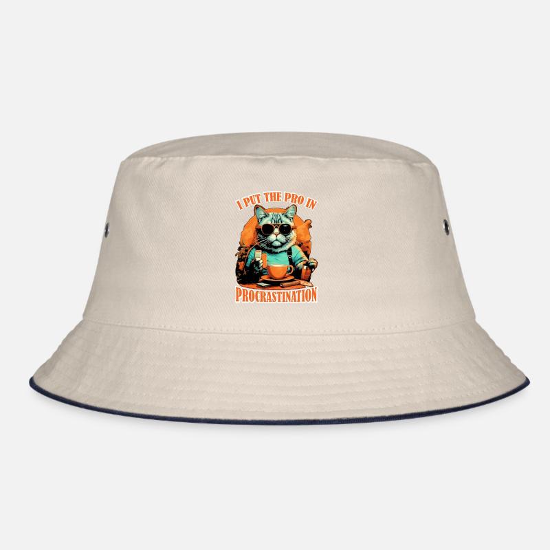 I Put The Pro In Procrastination 29 Bucket Hat