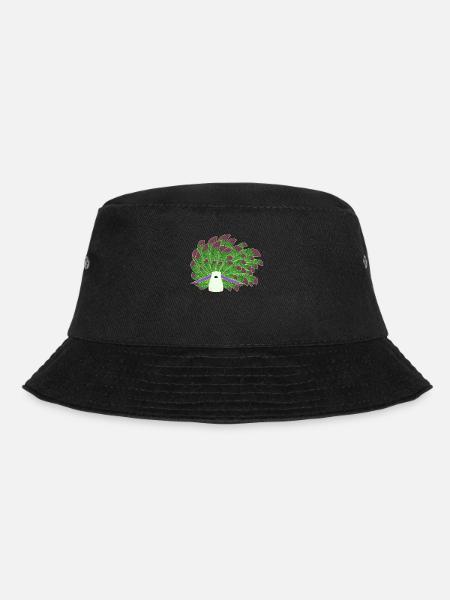 Nudibranch Nacktkiemer Nacktschnecken - Bucket Hat - Schwarz