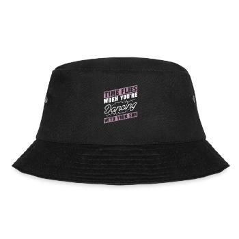 Mom Mutter Sohn Tanz Mutter - Bucket Hat - Schwarz - Vorne - Lela (165cm)