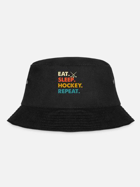 Hockey - Bucket Hat - Schwarz