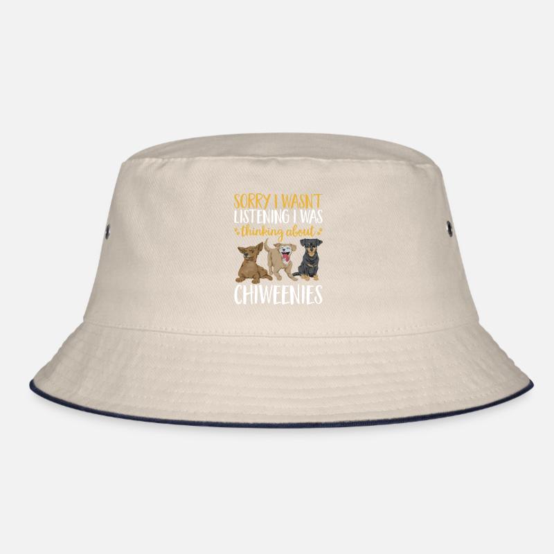 Chiweenie Dog Bucket Hat