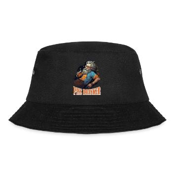 Piss Drinker 38 - Bucket Hat - black - Front - Lela (165cm)