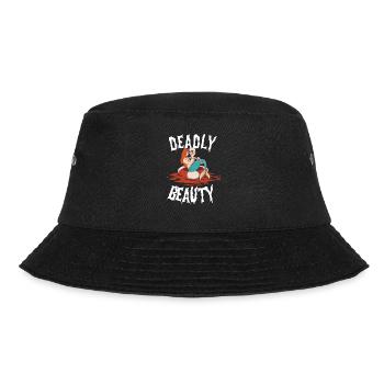Creepy Sirens, Horror Mermaid, Creepy - Bucket Hat - black - Front - Lela (165cm)