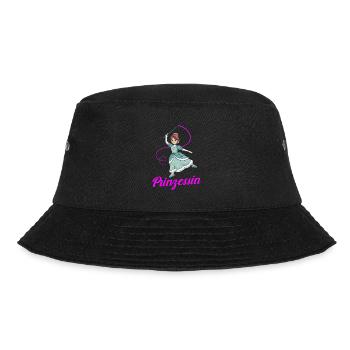 Prinzessin - Bucket Hat - Schwarz - Vorne - Lela (165cm)